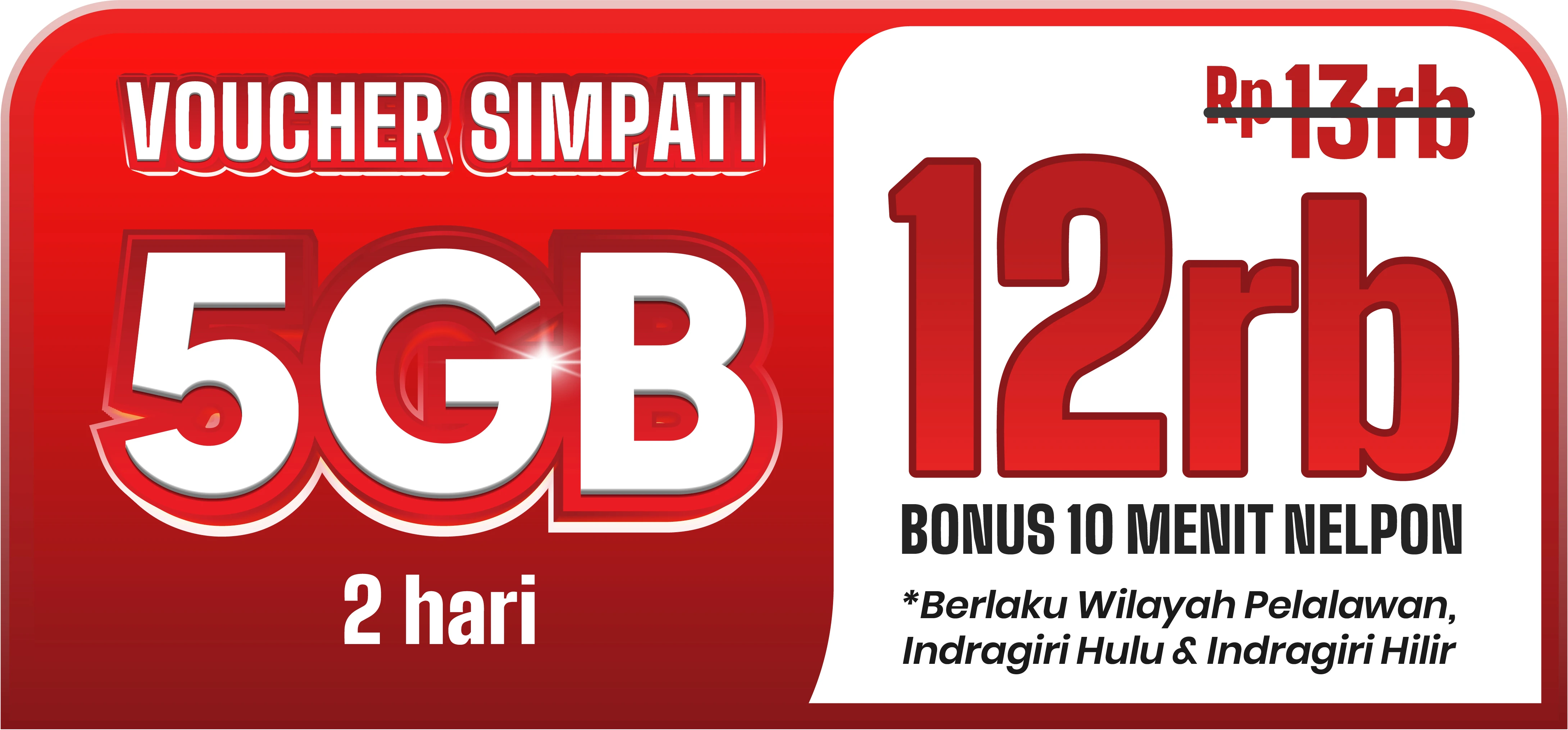 Banner Simpati 5GB 2 Hari