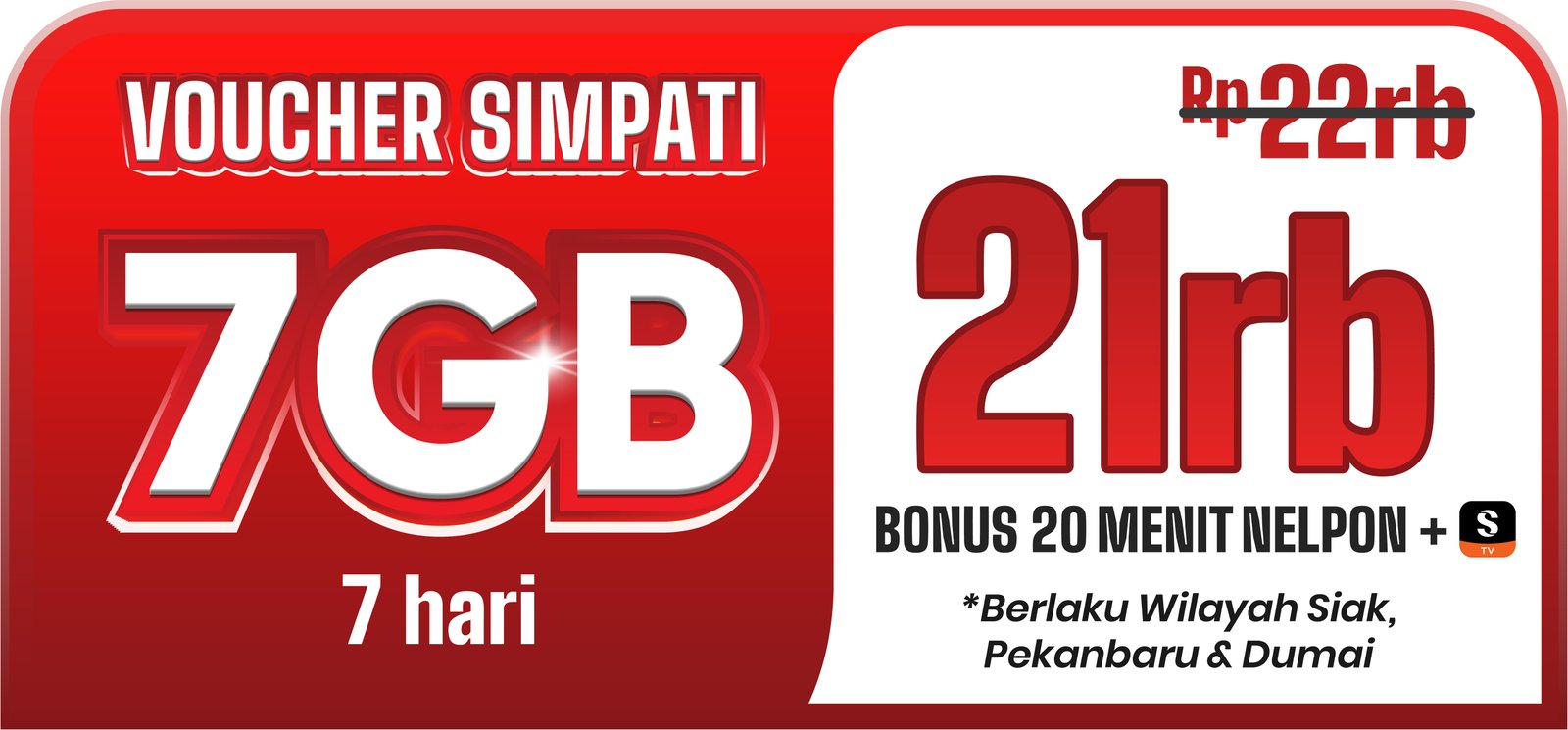 Banner Simpati 7GB 7 Hari