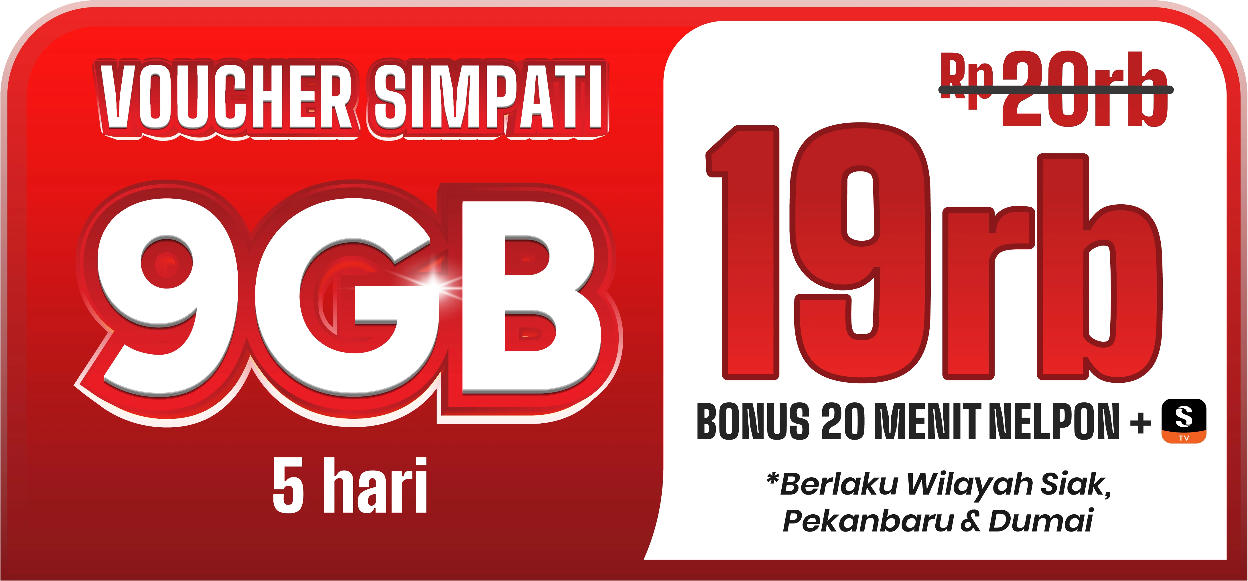 Banner Simpati 9GB 5 Hari